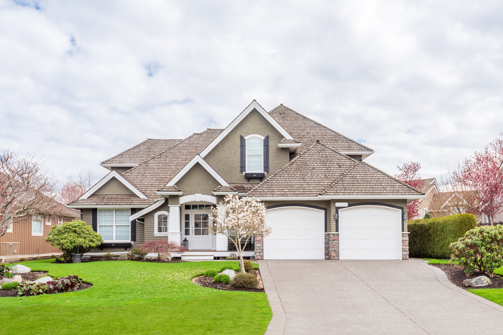 beautiful luxury suburban home