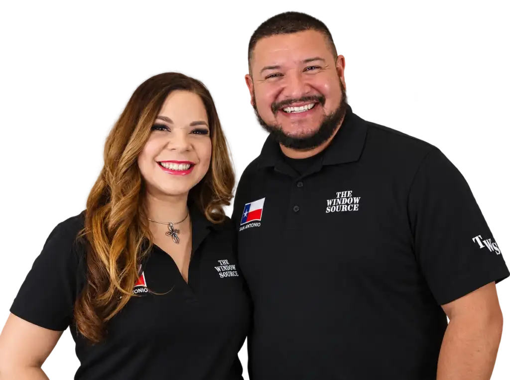 Erica and Moses Torres, owners of The Window Source of San Antonio
