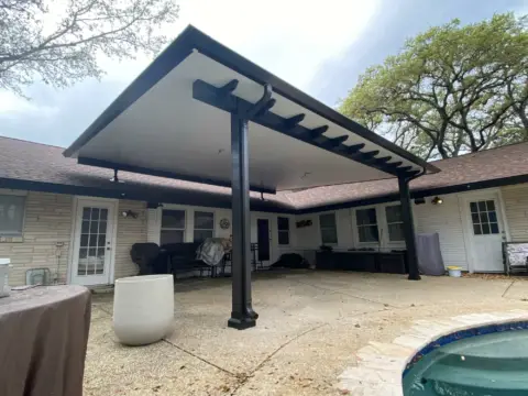 Patio cover installed by The Window Source of San Antonio, photo 1