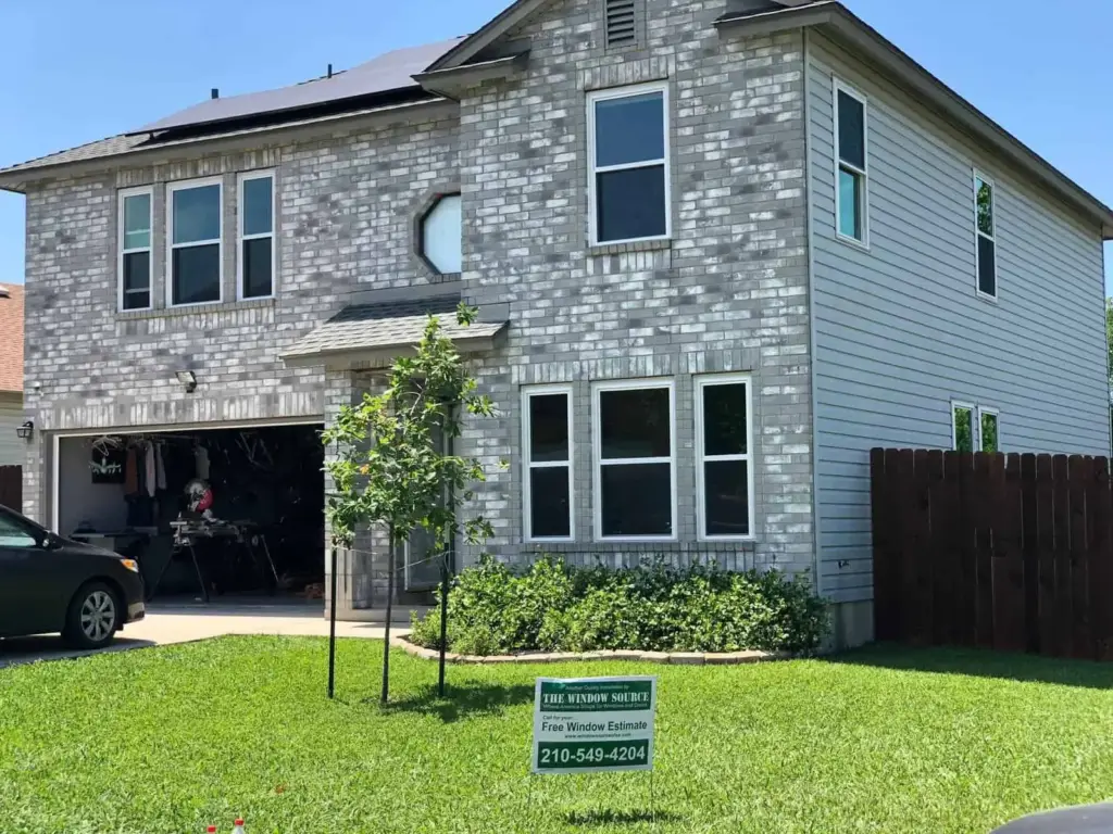 Completed San Antonio window installation, project 2